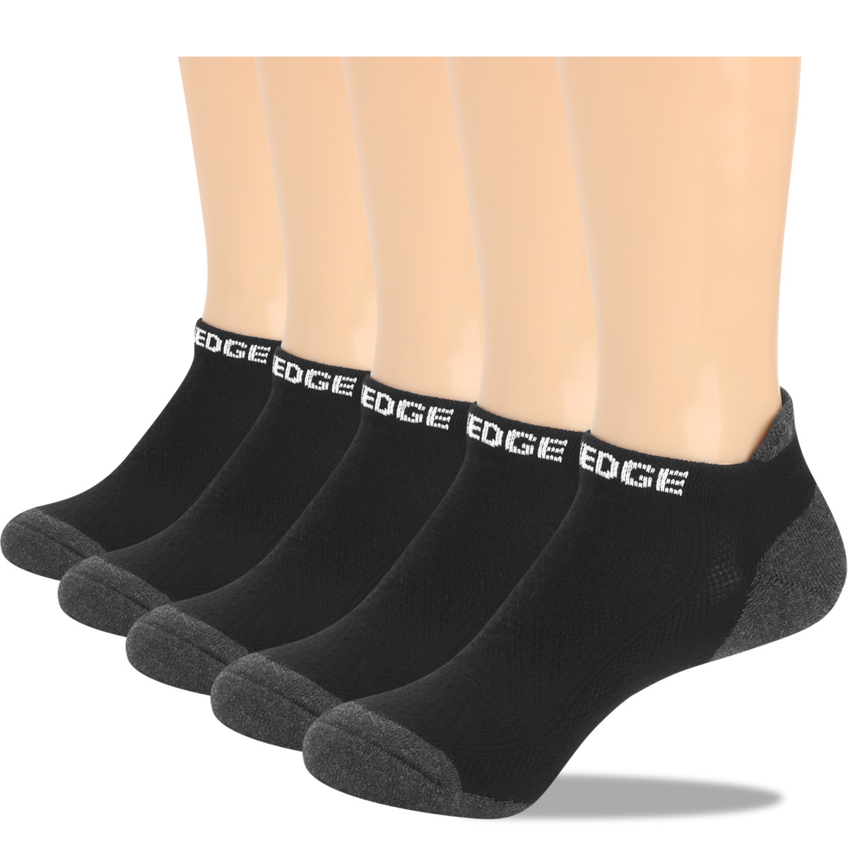 YUEDGE 10 Pairs Combed Cotton Towel Bottom Men